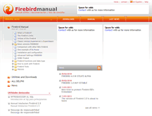 Tablet Screenshot of firebirdmanual.com